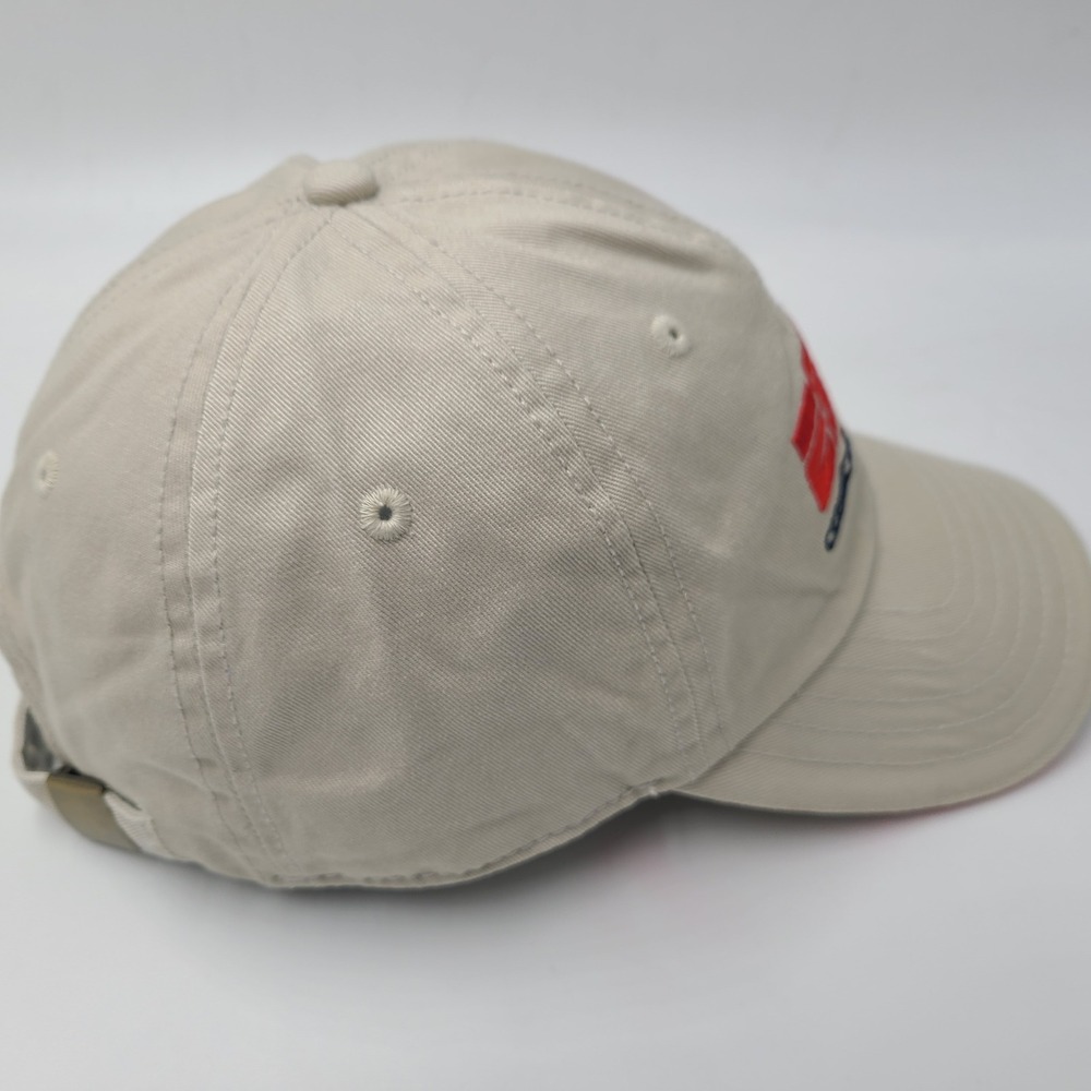 Vintage ESPN Hat Strapback Beige The Magazine Promo Casual Baseball Dad Cap Men - Picture 6 of 12